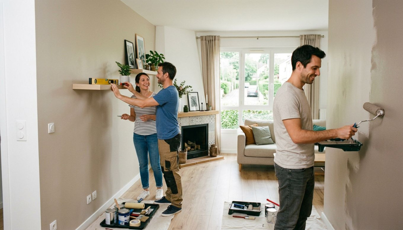 L’effet levier du petit bricolage sur la valeur de revente d’un bien