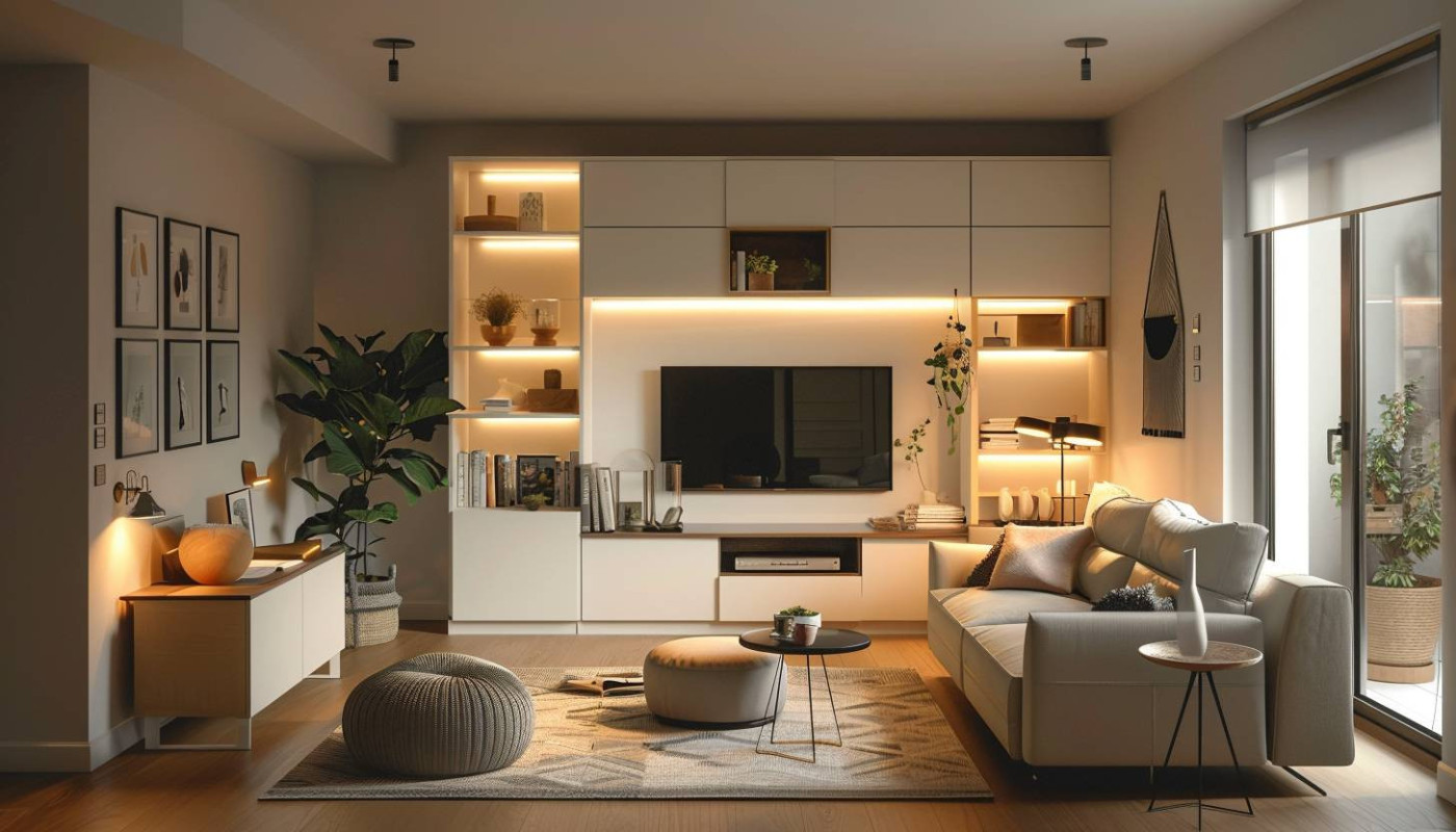 Stratégies pour optimiser l'espace dans les petits appartements urbains